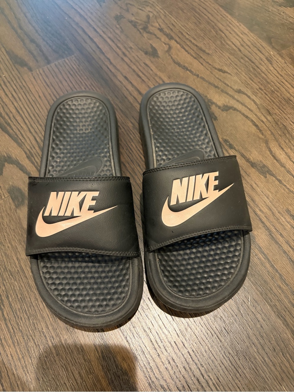 Nike Black Slide Sandals